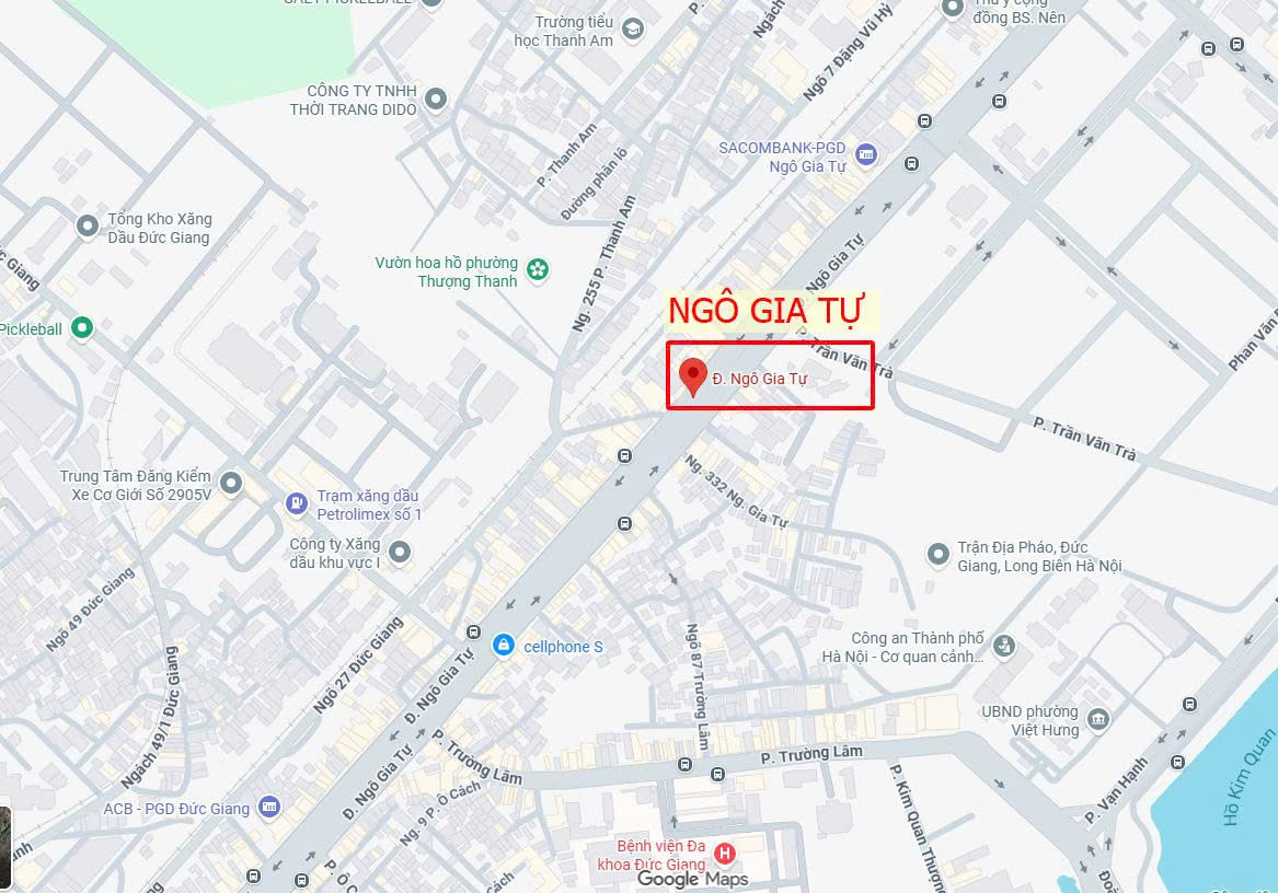 Bán nhà Ngô Gia Tự