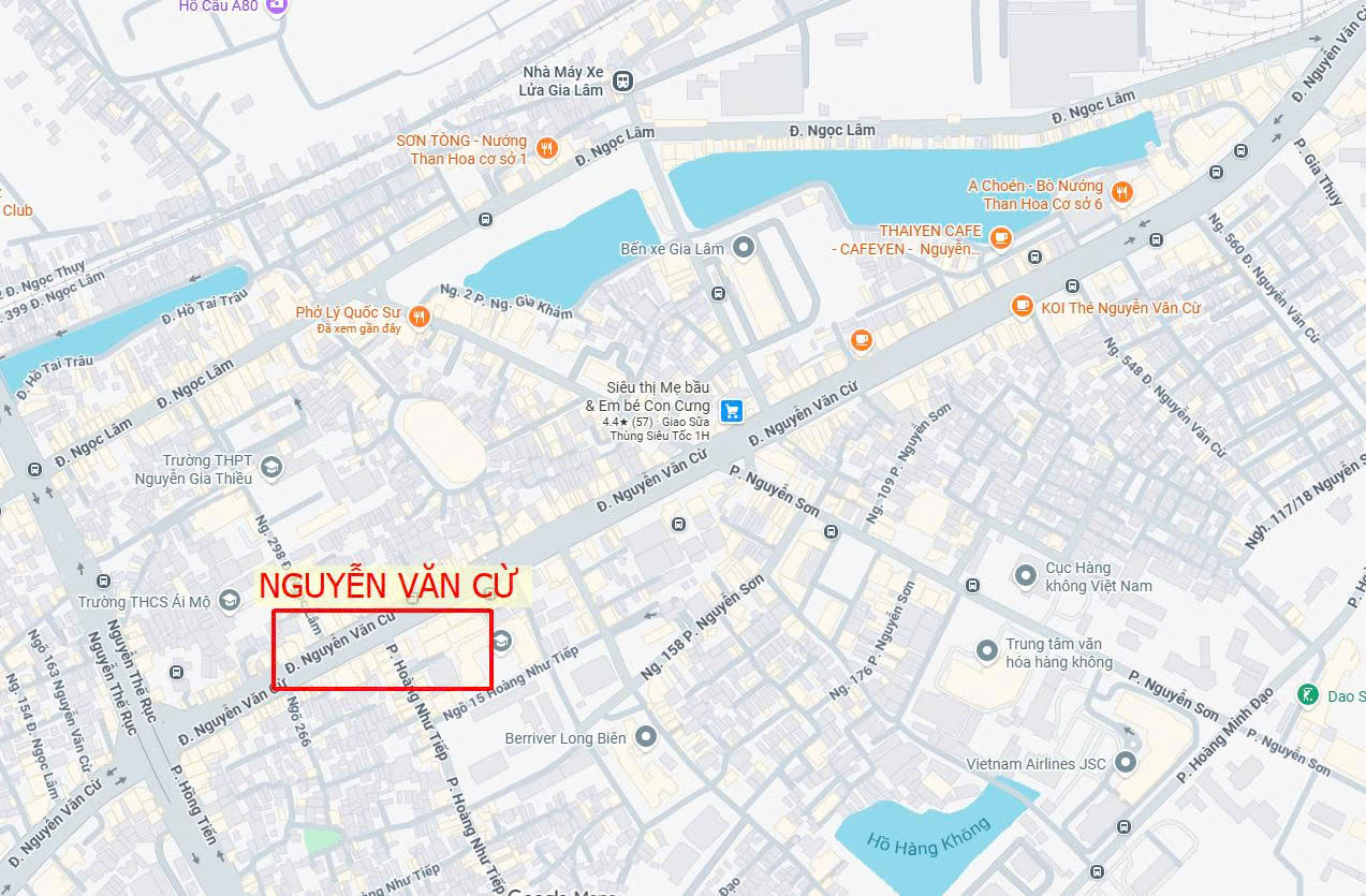 Bán nhà Nguyễn Văn Cừ