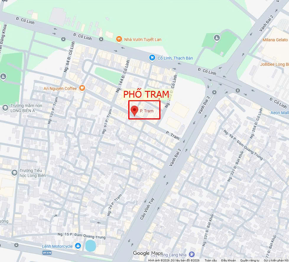 Bán nhà Phố Trạm