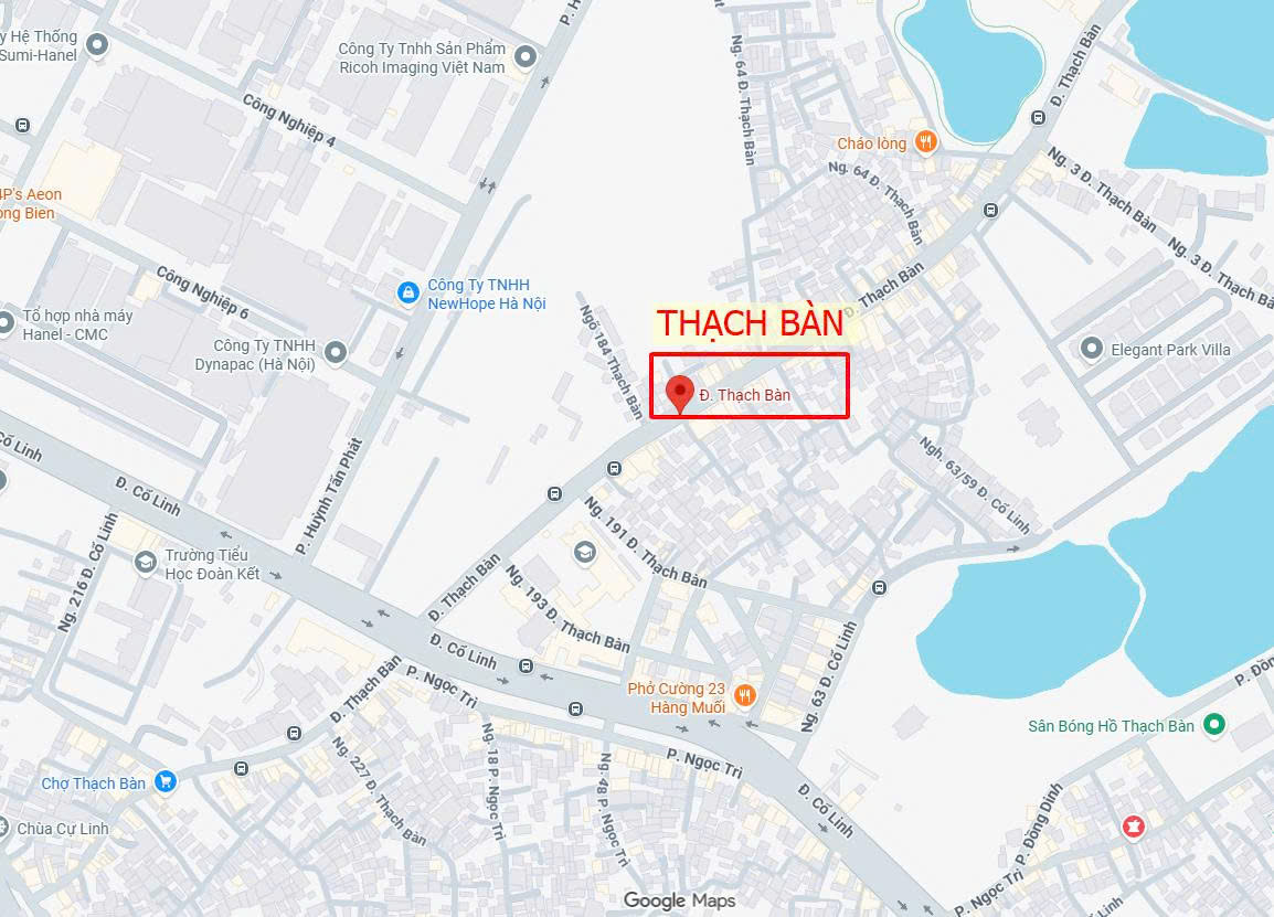 bán nhà Thạch Bàn