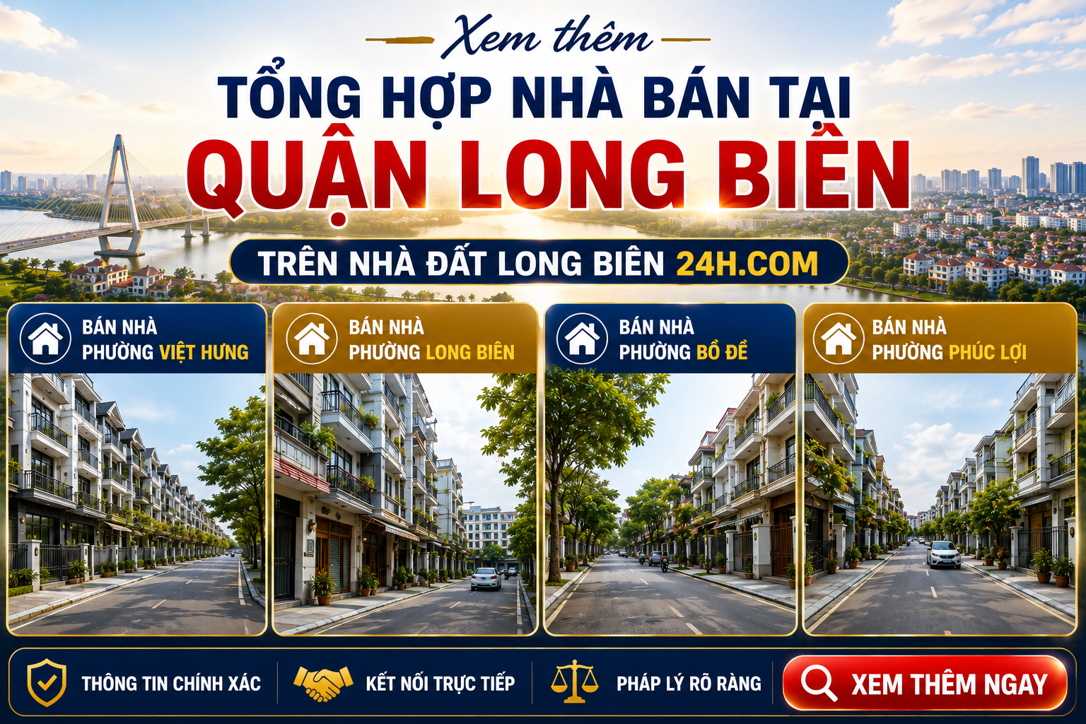 Quỹ nhà bán tại các Phường