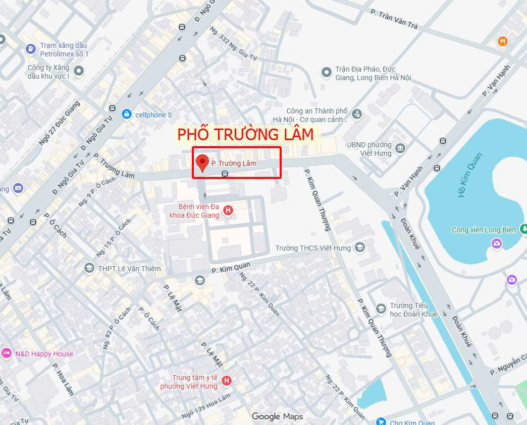 Bán nhà Trường Lâm