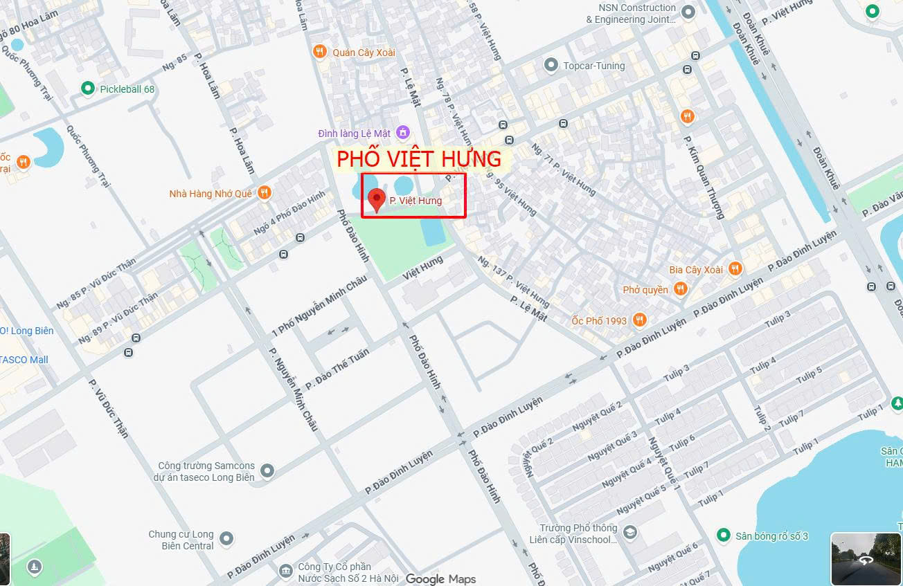 Bán nhà Việt Hưng