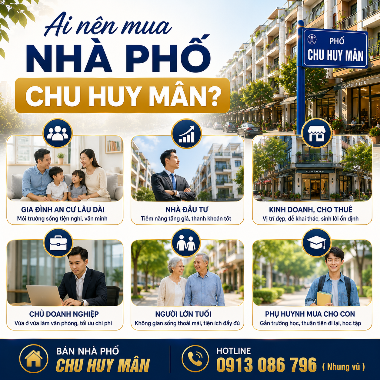 Ai nên Mua nhà Chu Huy Mân