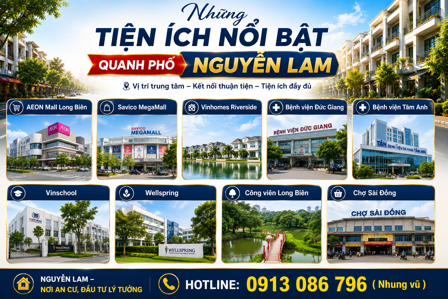 Ưu điểm khi sở hữu nhà phố Nguyễn Lam